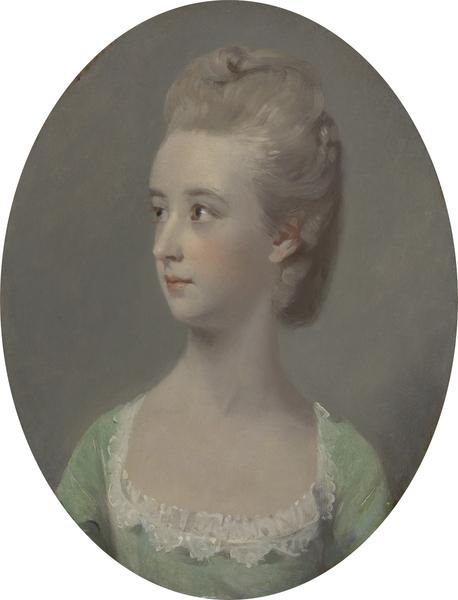 Henry Walton Portrait of a young woman, possibly Miss Nettlethorpe Germany oil painting art